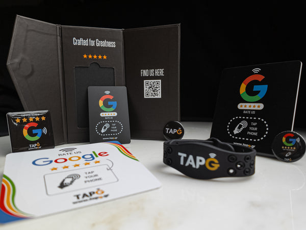 TapG Google Review Stickers