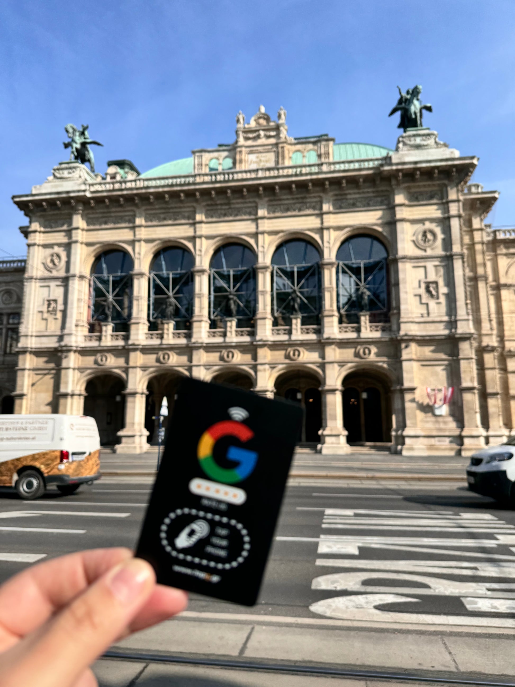 TapG Premium Google Review Card