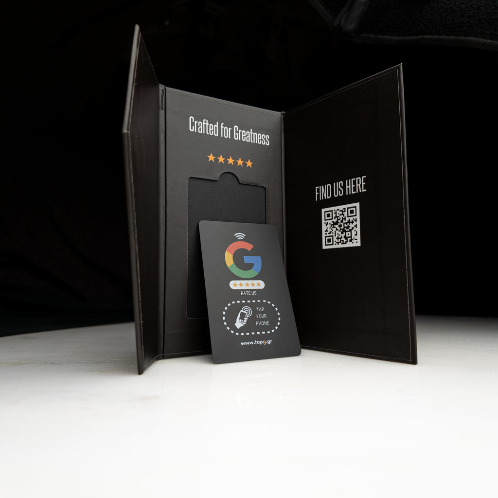 TapG Premium Google Review Card